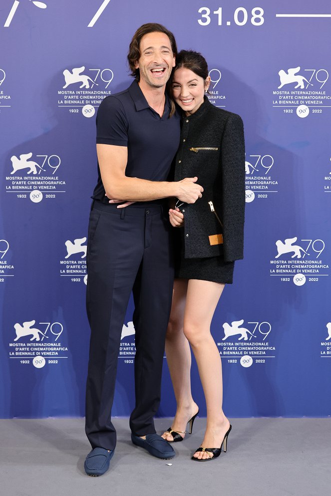 Blonde - Tapahtumista - Photocall for the Netflix Film "Blonde" at the 79th Venice International Film Festival on September 08, 2022 in Venice, Italy - Adrien Brody, Ana de Armas