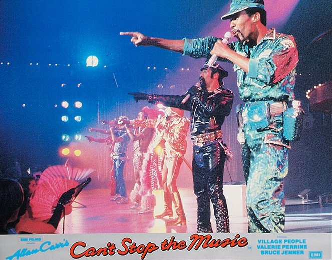 The Village People - Can't Stop the Music - Lobbykarten