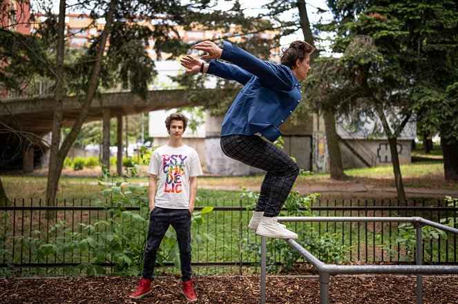 Pan profesor - Věčný student - Werbefoto - Antonio Šoposki, Šimon Obdržálek