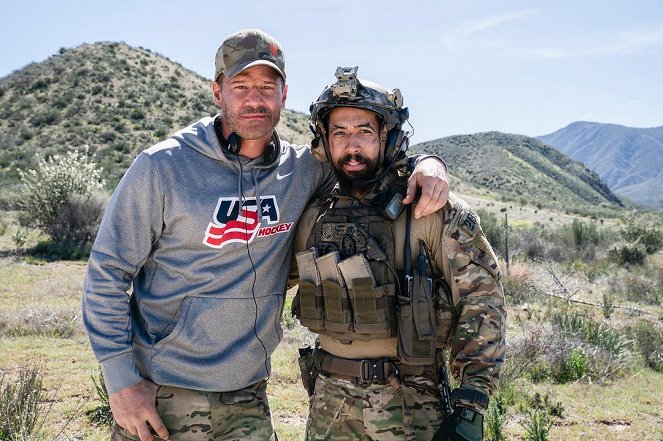 SEAL Team - Allein unter Feinden - Dreharbeiten - David Boreanaz, Neil Brown Jr.