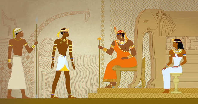 El faraón, el salvaje y la princesa - De la película