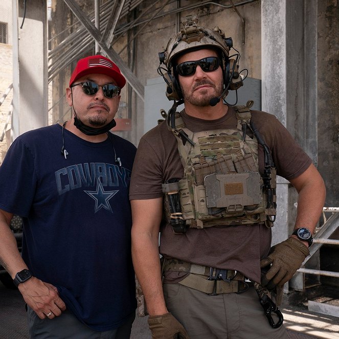 SEAL Team - Thunderstruck - Del rodaje - Ruben Garcia, David Boreanaz