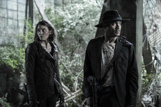 The Walking Dead - Lockdown - Filmfotos - Lauren Cohan, Seth Gilliam