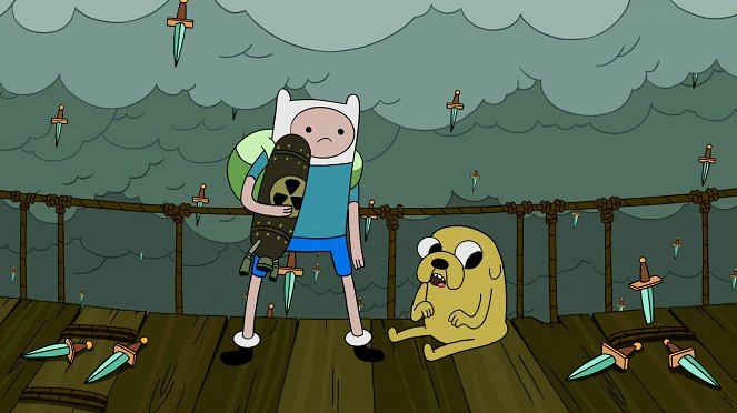 Adventure Time with Finn and Jake - Rainy Day Daydream - Van film