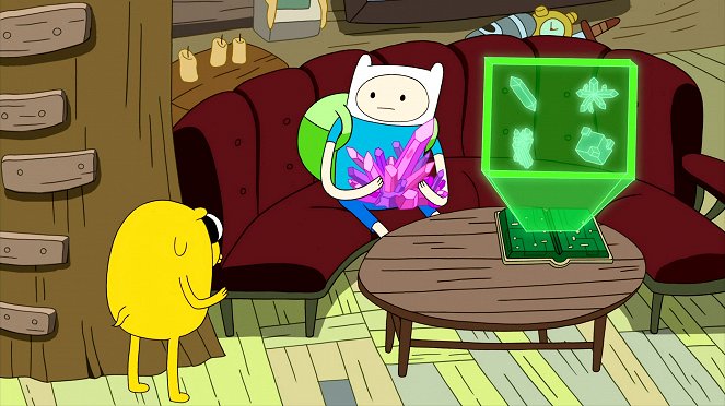 Adventure Time with Finn and Jake - Crystals Have Power - Van film