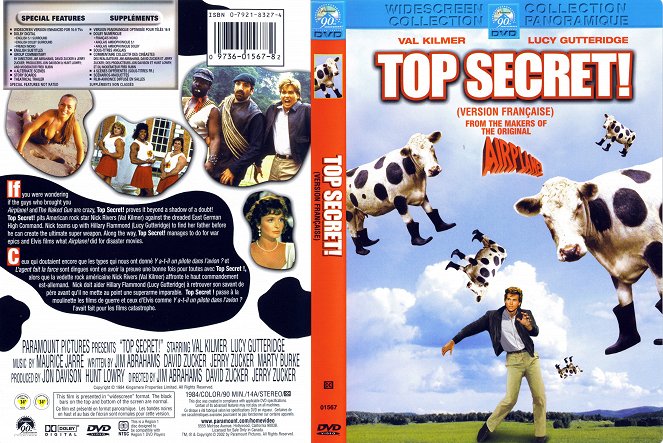 Top Secret! - Covers