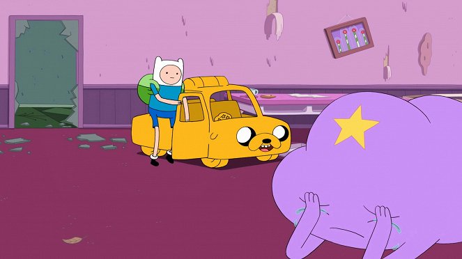 Adventure Time with Finn and Jake - Candy Streets - Van film