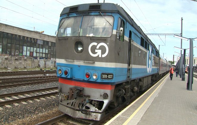 Eisenbahn-Romantik - Season 27 - Mit 191 Tonnen in die Unabhängigkeit – Estlands Eisenbahnen - Kuvat elokuvasta