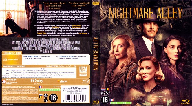 Nightmare Alley - Couvertures