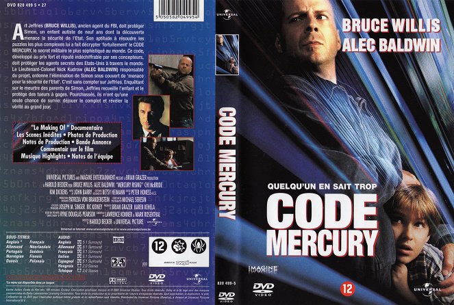 Code Mercury - Couvertures