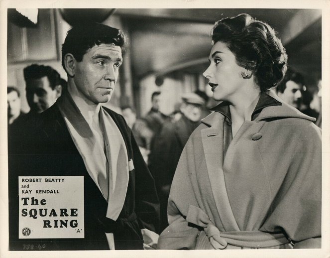 The Square Ring - Cartes de lobby - Robert Beatty, Kay Kendall