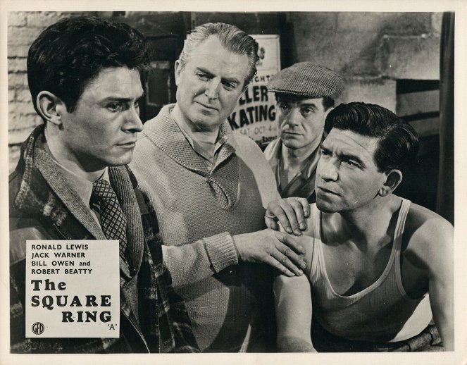 The Square Ring - Lobbykarten - Ronald Lewis, Jack Warner, Bill Owen, Robert Beatty