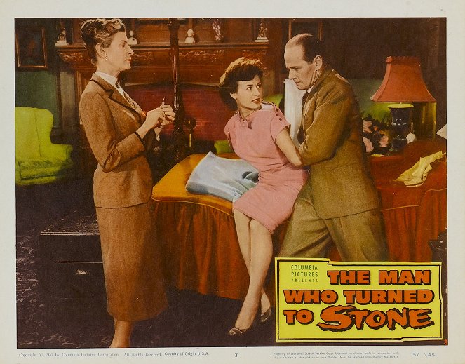 The Man Who Turned to Stone - Lobby Cards