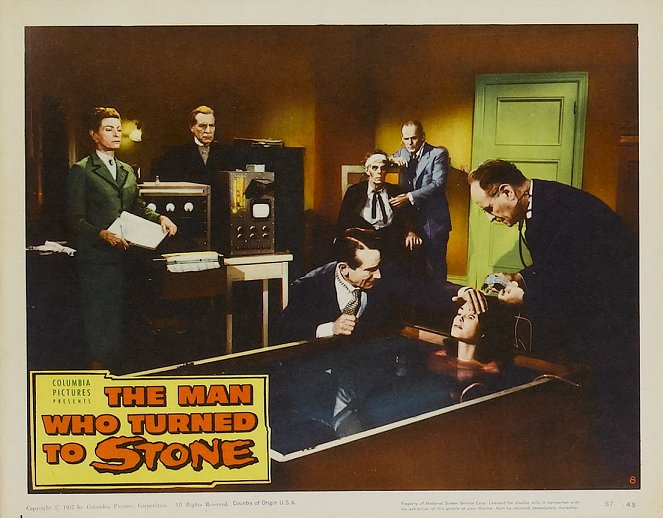 The Man Who Turned to Stone - Lobby Cards