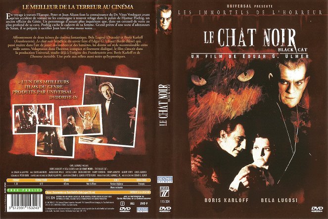 Le Chat noir - Couvertures