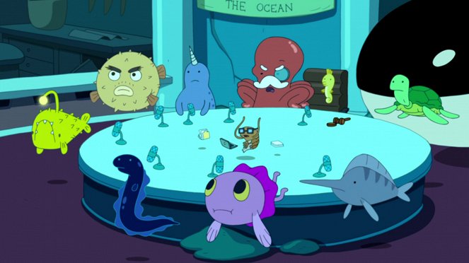 Adventure Time with Finn and Jake - President Porpoise Is Missing! - Van film