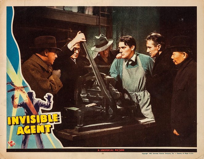 Invisible Agent - Lobby Cards