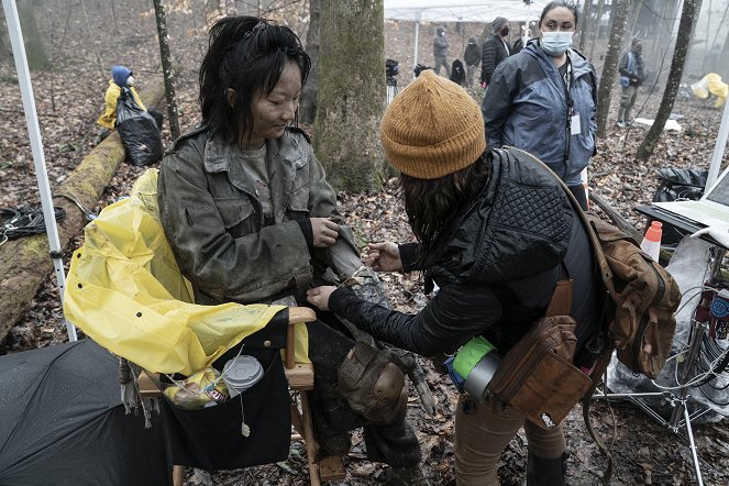 Tales of the Walking Dead - Amy/Dr. Everett - Tournage