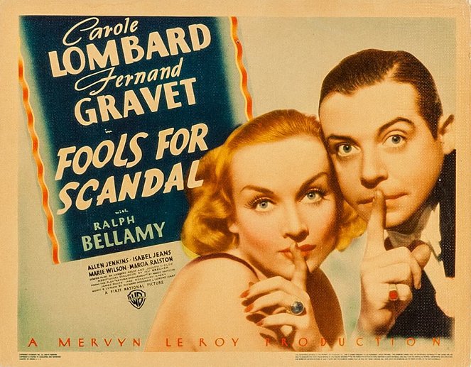 Fools for Scandal - Lobby Cards