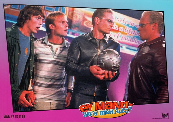 Ey Mann, wo is’ mein Auto? - Lobbykarten - Ashton Kutcher, Seann William Scott