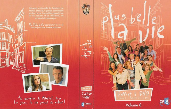 Plus belle la vie - Season 1 - Okładki