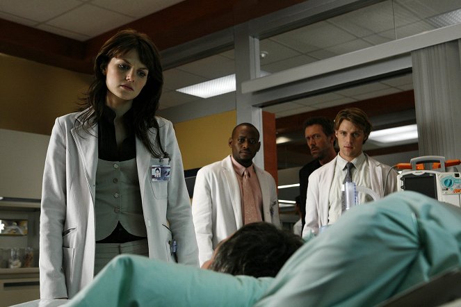 House M.D. - Season 3 - Heimgang - Filmfotos - Jennifer Morrison, Omar Epps, Hugh Laurie, Jesse Spencer