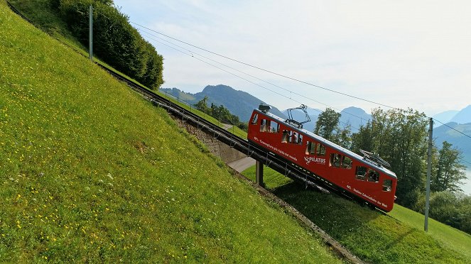 Spektakuläre Bergbahnen der Schweiz - Pilatus – die Mythische - De la película