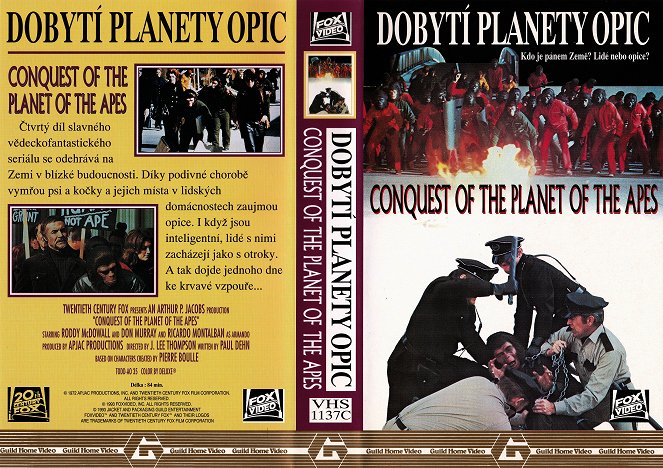 Conquest of the Planet of the Apes - Capas