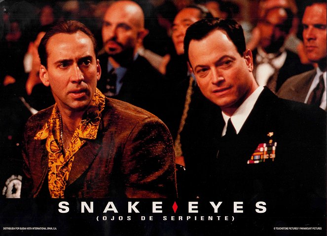 Oczy węża - Lobby karty - Nicolas Cage, Gary Sinise