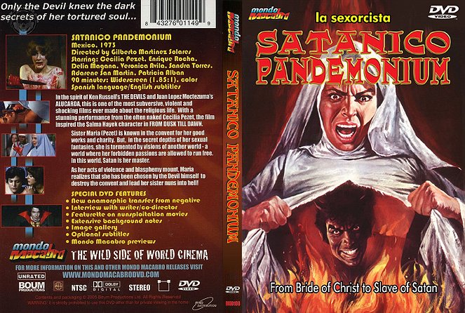 Satanico Pandemonium: La Sexorcista - Couvertures