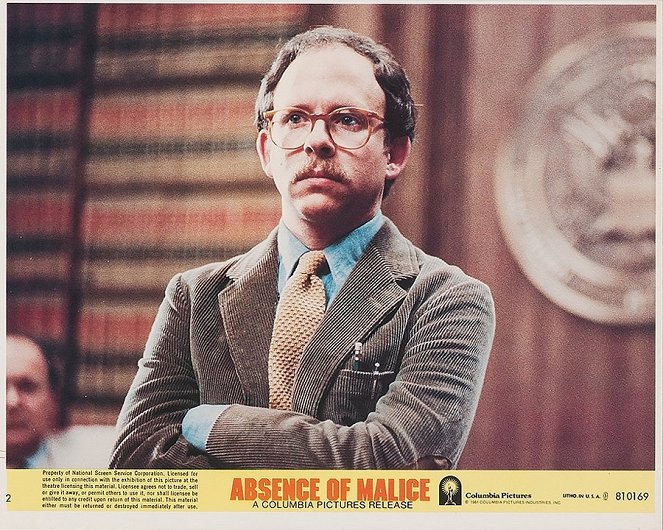 Absence of Malice - Lobby Cards