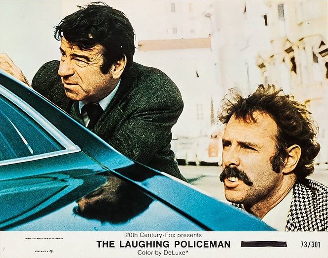 The Laughing Policeman - Cartões lobby - Walter Matthau, Bruce Dern