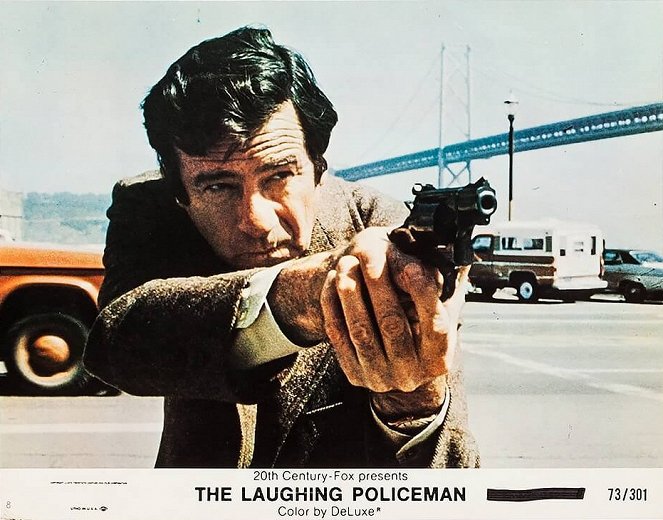 The Laughing Policeman - Lobby karty - Walter Matthau