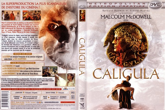 Caligula - Borítók