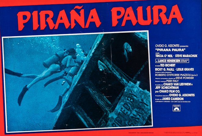 Piranha Part Two: The Spawning - Lobbykaarten