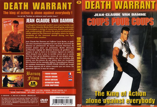 Death Warrant - Covers