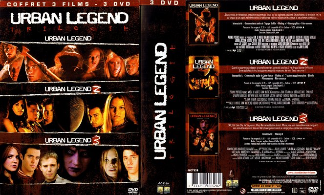 Urban Legend 3: Bloody Mary - Couvertures