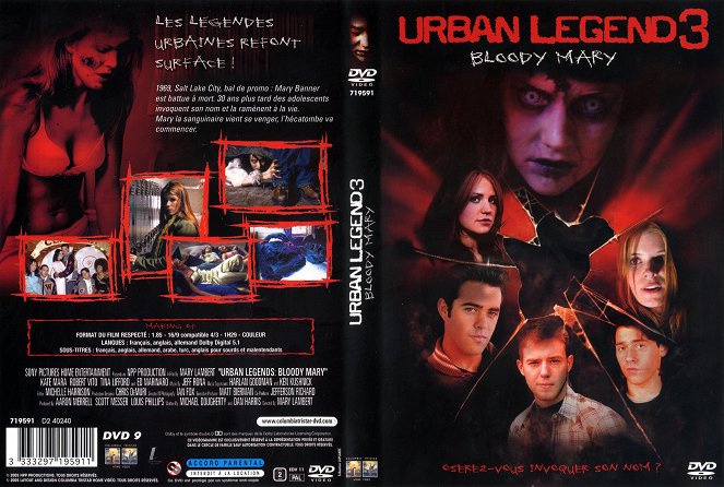 Urban Legends: Bloody Mary - Borítók