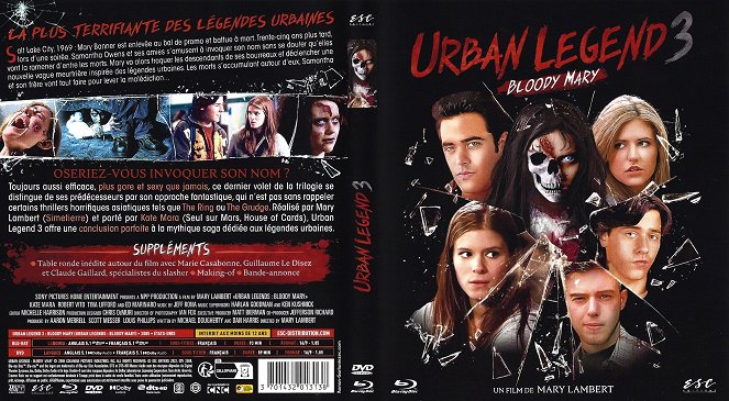 Urban Legend 3: Bloody Mary - Couvertures