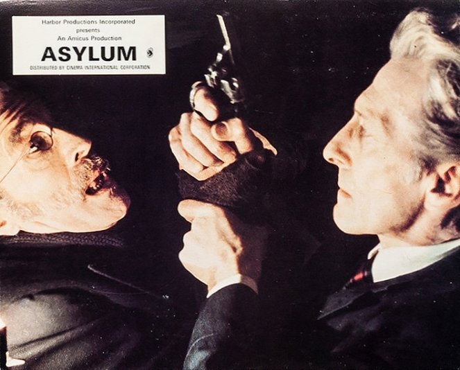 Asylum - Lobby Cards - Barry Morse, Peter Cushing