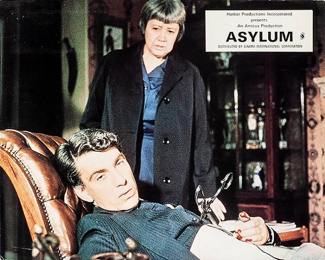 Asylum - Lobby Cards - James Villiers, Megs Jenkins