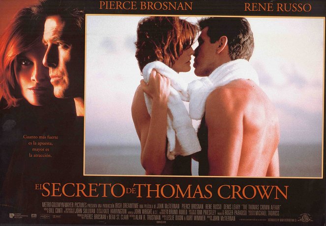 El secreto de Thomas Crown - Fotocromos - Rene Russo, Pierce Brosnan