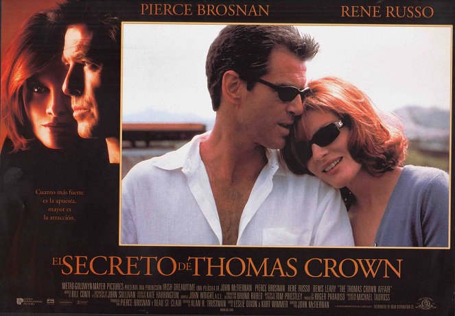 The Thomas Crown Affair - Lobbykaarten - Pierce Brosnan, Rene Russo