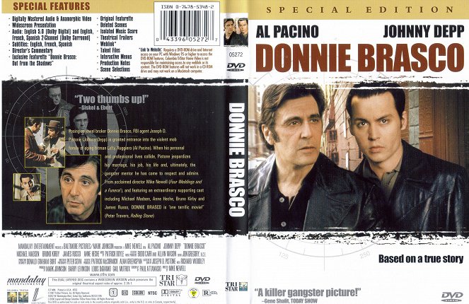 Donnie Brasco - Okładki