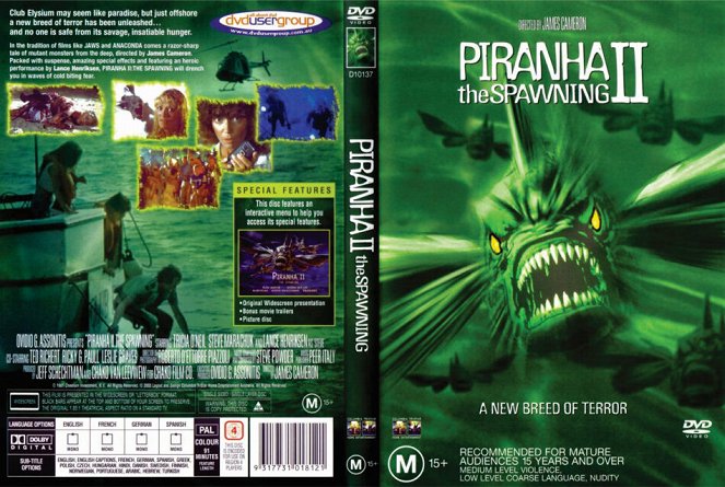 Piranha Part Two: The Spawning - Covers