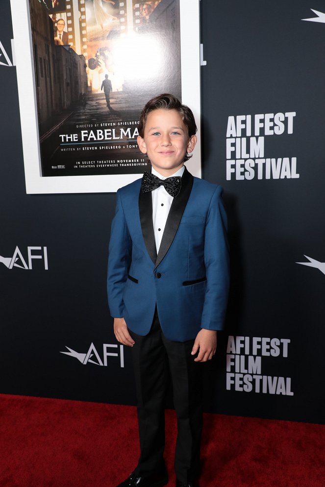 The Fabelmans - Events - Special screening of THE FABELMANS at the AFI Fest at the TCL Chinese Theatre on November 06, 2022 in Hollywood, CA, USA - Mateo Zoryon Francis-DeFord