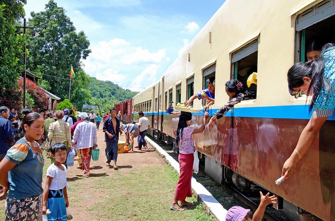 Eisenbahn-Romantik - Durch Myanmar im Mandalay-Lashio-Express - Filmfotos
