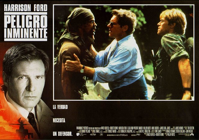Clear and Present Danger - Lobby Cards - Harrison Ford, Willem Dafoe