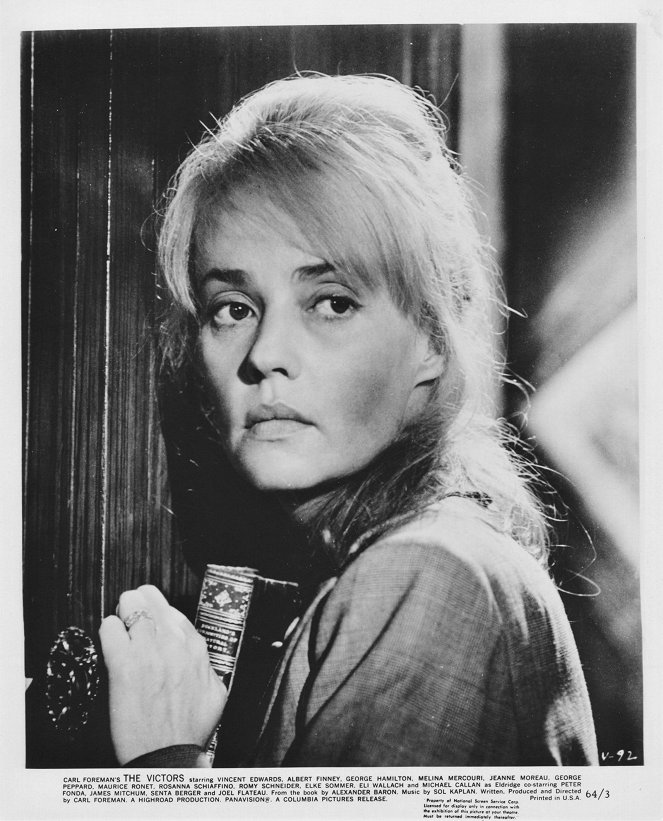 The Victors - Lobby Cards - Jeanne Moreau