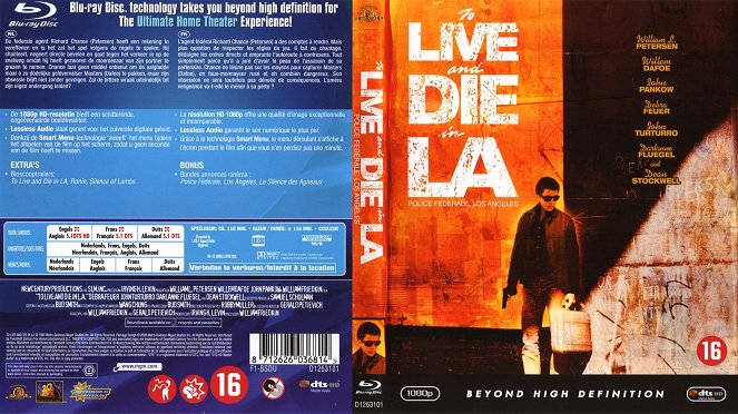 To Live and Die in L.A. - Okładki